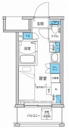 キャンパスヴィレッジ溝の口の物件間取画像